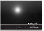 Bedienungsanleitung Operating Instructions
