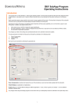 DB1 SubApp Program Operating Instructions