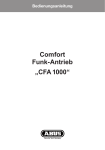 Comfort Funk-Antrieb „CFA 1000“