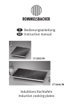 Bedienungsanleitung - ROMMELSBACHER ElektroHausgeräte