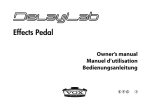 DelayLab Owner's manual