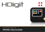 Bedienungsanleitung FM/DAB+/Internet Radio