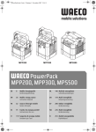 PowerPack MPP200, MPP300, MPS500