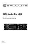 DMX Master Pro USB Bedienungsanleitung