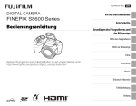 FINEPIX S8600 Series Bedienungsanleitung