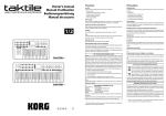 taktile Owner's manual