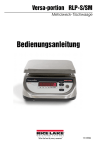 Bedienungsanleitung - Rice Lake Weighing Systems