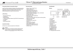 Bedienungsanleitung - Seite 1 17,8 cm (7”) Überwachungs