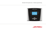 Standard-Trainingskonsole – Bedienungsanleitung
