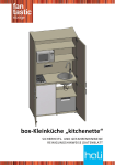 box Kleinküche Kitchenette