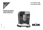Bedienungsanleitung 2-Tassen Espresso-/ Kaffee