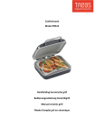 Comfortcook Model 99314 Handleiding keramische grill