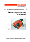 Bedienungsanleitung EuroPower