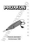 PROXXON-MICROMOT- Schnitzmesser SGM