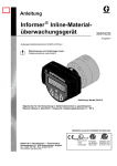 309102f , Informer Inline-Materialüberwachungsgerät