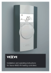 Installation and operating instructions for Vexve AM20