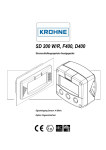 SD 200 W/R, F400, D400