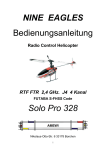 Bedienungsanleitung Solo Pro 328 RTF NF4 2 - rc-modellbau