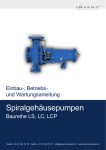 Prozess Pumpen -> Spiralgehäusepumpen LS, LC, LCP