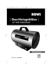 Gas-Heizgebl&auml;se