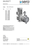 Betriebsanleitung Kolbenmembranpumpe R410.2-KM