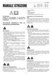 MANUALE ISTRUZIONE