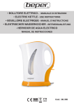 bollitore elettrico - manuale di istruzioni • electric kettle - use