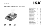 IKA® ULTRA -TURRAX® Tube Drive control