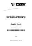 Spaltfix K-440 - POSCH Leibnitz