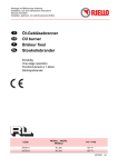 &Ouml;l-Gebl&auml;sebrenner Oil burner Br&ucirc;leur fioul