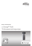 x-change® fresh Trinkwasserwärmepumpe