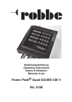 Power Peak® Quad EQ-BID 230 V No. 8196