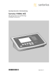 Sartorius YAM02-0CE. Data Storage Device for Legal