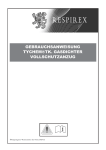 GEBRAUCHSANWEISUNG TYCHEM®TK. GASDICHTER