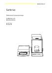 Sartorius CC21. Elektronische Komparatorwaage