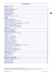 Bedienungsanleitung ZUSAMMENFASSUNG Allgemeine