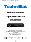 TECHNISAT DigiCorder HD S3