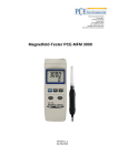 Magnetfeld-Tester PCE-MFM 3000