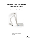 KODAK 2100 Intraorales Röntgensystem Benutzerhandbuch