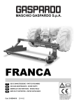 Operation Manual-Spare Parts FRANCA 2014