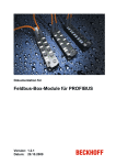 Feldbus-Box-Module für PROFIBUS