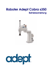 Adept Cobra s350 Robot User's Guide