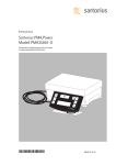 Sartorius PMA.Power Modell PMA35001-X