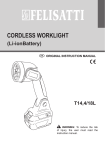 CORDLESS WORKLIGHT