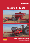 Maestro 8 / 12 CC - Horsch Maschinen