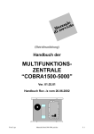 MULTIFUNKTIONS- ZENTRALE “COBRA1500