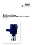 Prozessdrucktransmitter IPT-11 Vers. 4.0 - Emet