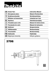 GB Cutout Tool Instruction Manual F Découpeuse placo Manuel d