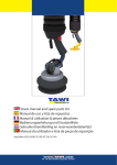 Users manual and spare parts list Manual de uso y lista