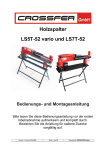 Holzspalter LS5T-52 vario und LS7T